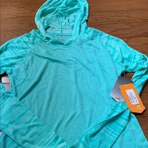 Avia Turquoise Striped Top